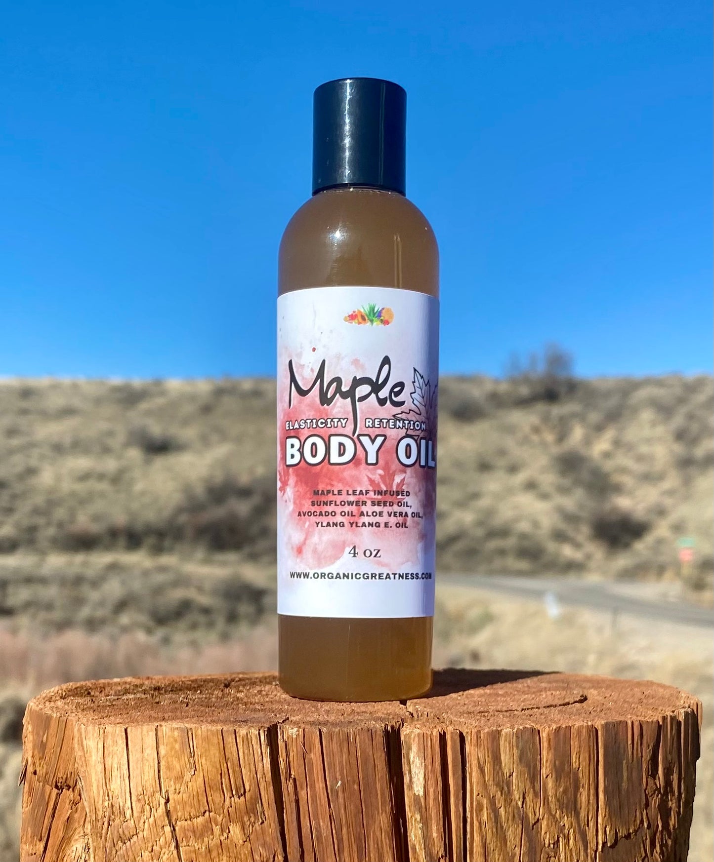 Maple Leaf Body Cream & Oil
