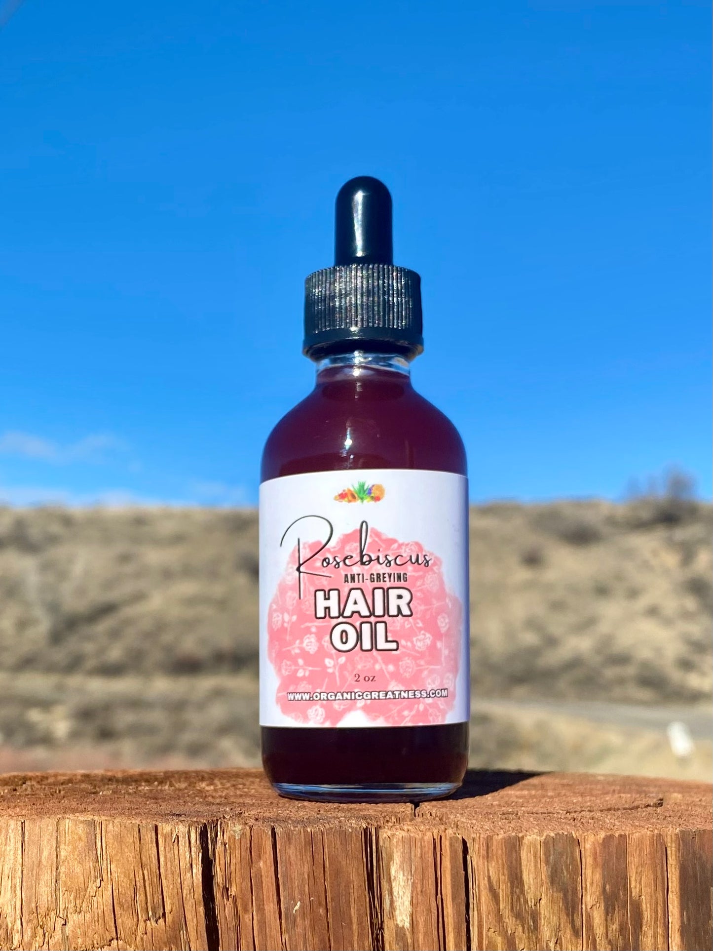 Rosebiscus Hair Oil